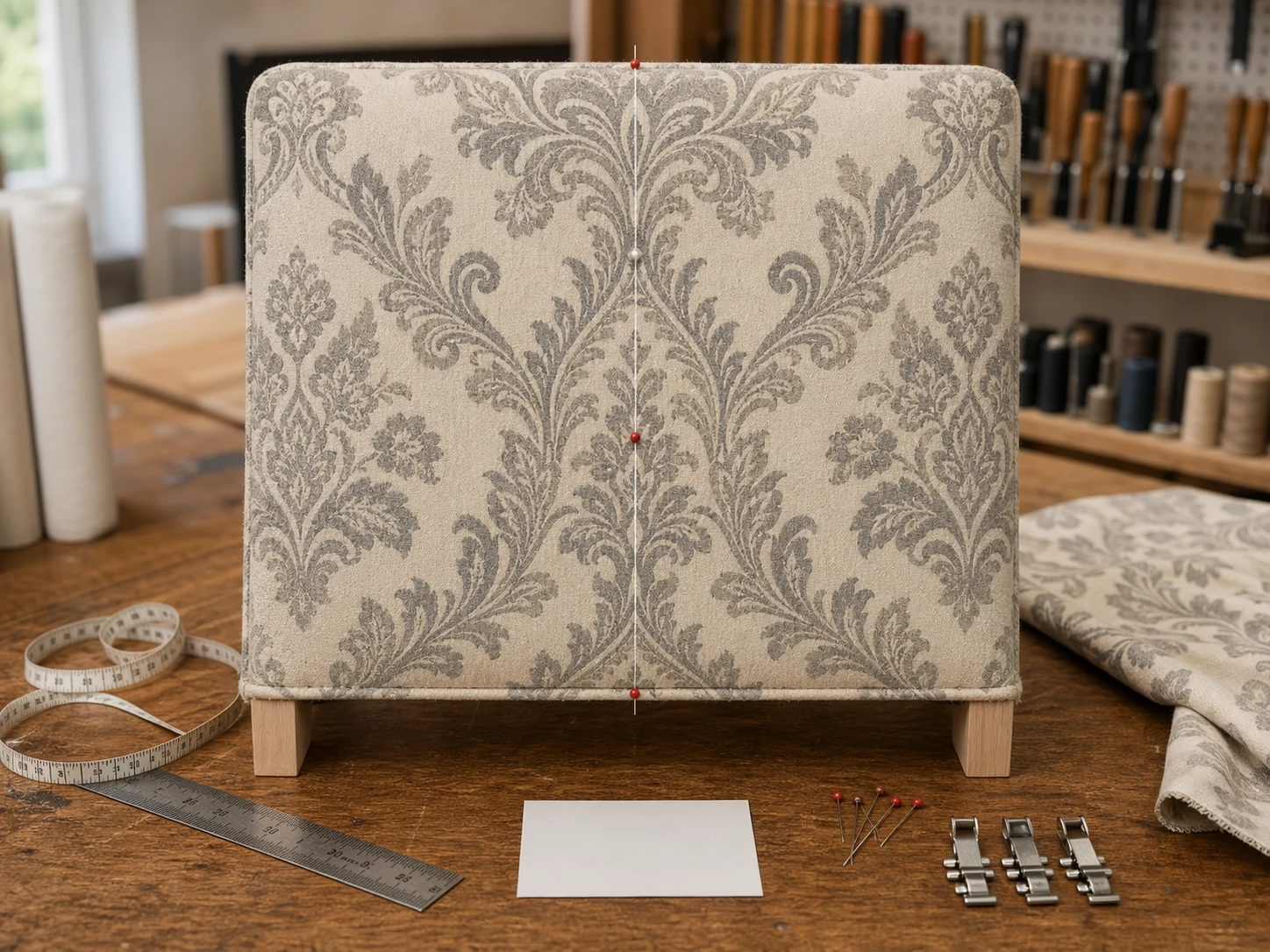 Centering Pattern Fabric Alignment and Pattern Centering | Upholstery Handbook